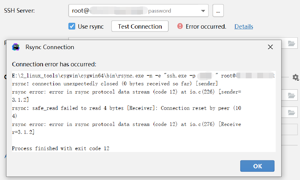 Guce Yahoo Com Unexpectedly Closed The Connection 解决rsync: connection unexpectedly closed